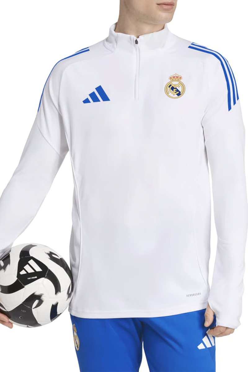 Sudadera Adidas de entrenamiento Real Madrid - Blanco