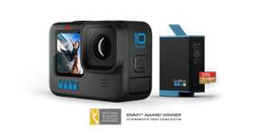 GoPro HERO10 Black + MicroSD + 1 año de suscripción GoPro 379 €