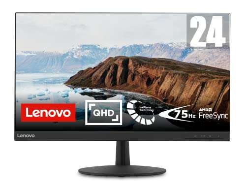 Lenovo L24q-30 ( 23.8" IPS 99% sRGB, 2560 x 1440, 75Hz, DP 1.2 + HDMI 1.4)