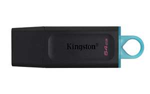 Flash Drive USB KINGSTON DataTraveler Exodia DTX/64GB USB 3.2 Gen 1 - with Protective Cap and Keyring in Multiple Colours
