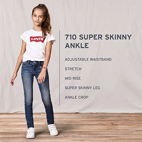 Levi'S Kids Lvg 710 Super Skinny Jean Niñas 2-16 Años