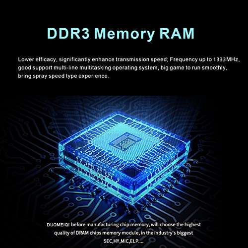 DUOMEIQI Kit de 8GB (2X4GB) DDR3 10600 1333 PC3-10600U 4GB 2Rx8 Módulo de Memoria RAM de Escritorio Dimm CL9 de 240 Pines 1.5V