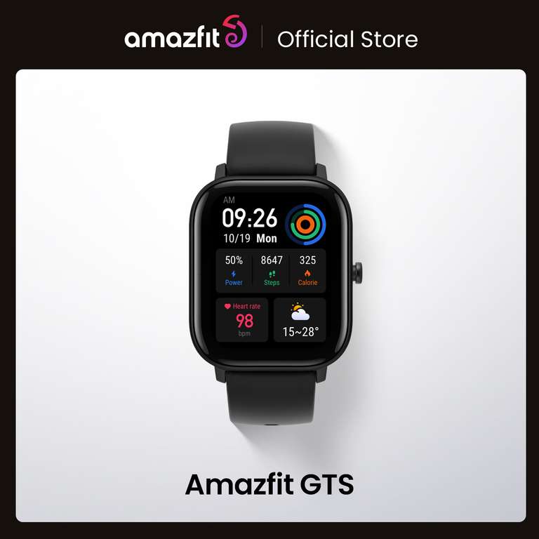 Amazfit-reloj inteligente GTS versión Global, resistente al agua hasta 5atm, para natación, 14 días de batería, envío desde España y Polonia