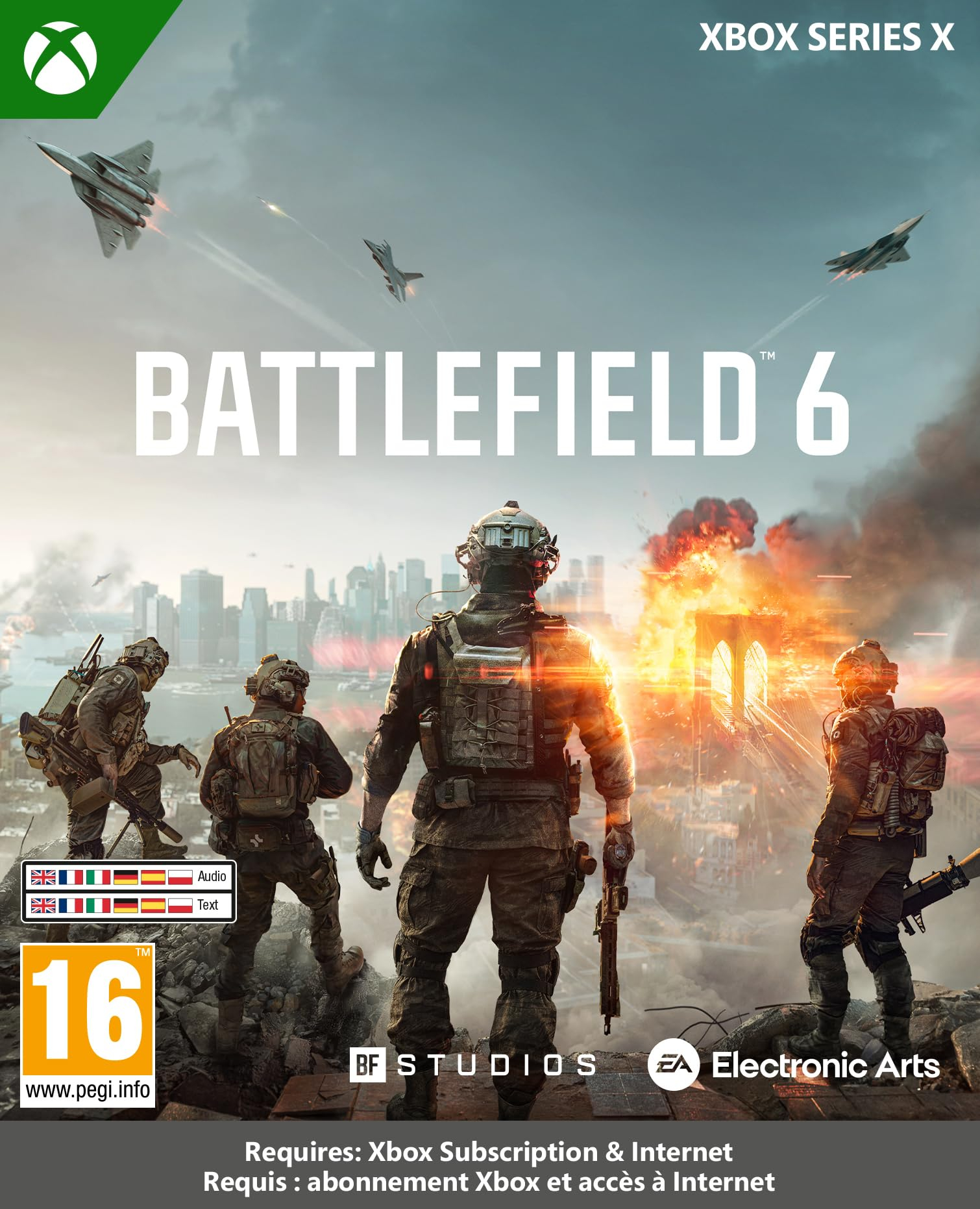 Battlefield 6 Standard Edition XBOX Series X | Disco | Videojuegos | Castellano
