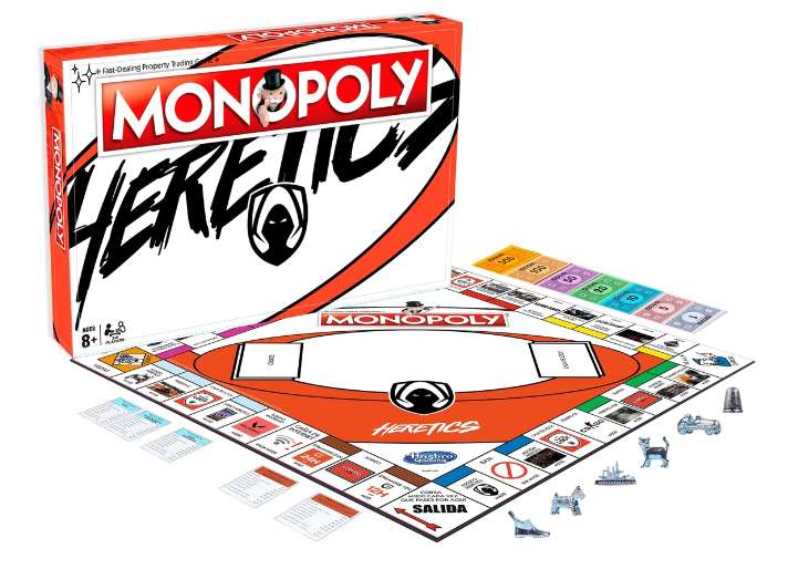 Monopoly Team Heretics - Juego de Mesa