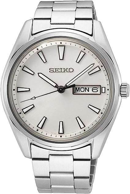 SEIKO - Reloj de hombre Neo classic SUR339P1 de acero y correa plateada