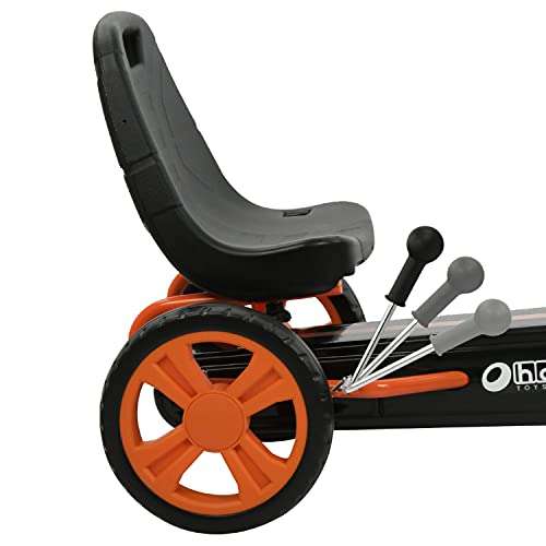 hauck Speedster Kart Pedales para Niños, Go Kart desde 4 años hasta 50 kg