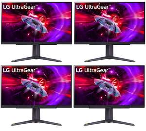 Pack de 4 monitores LG UltraGear 27GR75Q-B 27" LED IPS QuadHD 165Hz G-Sync (197€ cada uno)