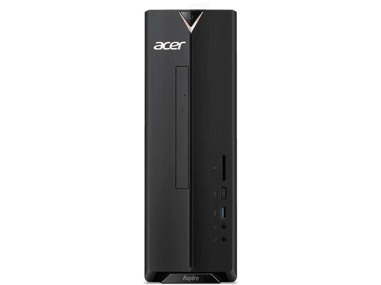 PC sobremesa - Acer Aspire XC-840, Intel Celeron N4505, 8GB RAM, 256GB SSD, UHD Graphics, Windows 11 Home, Negro