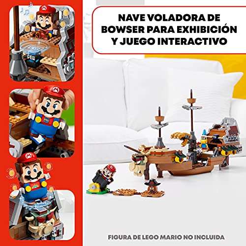 LEGO 71391 Super Mario Set de Expansión: Fortaleza Aérea de Bowser