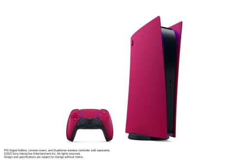 PlayStation 5 - Cubierta PS5 Digital - Cosmic Red