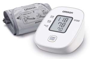 OMRON X2 Basic Tensiómetro de Brazo digital, medición precisa de la presión arterial y el pulso, validado clinicamente, 1 Unidad