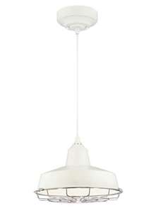 Westinghouse Lámpara de Techo Colgante LED de 1 Luz, 13 W, Blanco