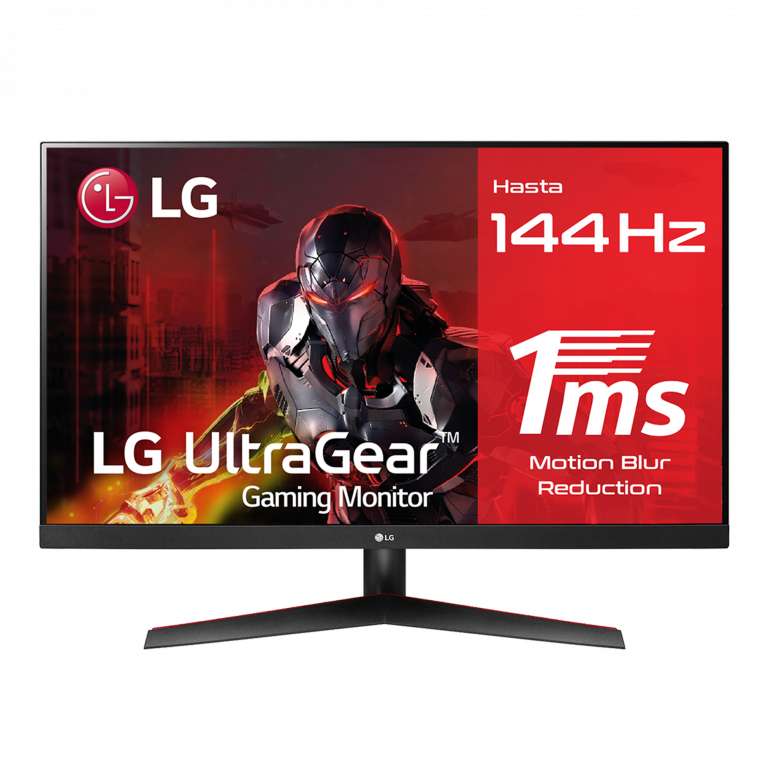 Monitor gaming LG UltraGear 32" Panel VA: 2560x1440p, 16:9, 350 cd/m², 3000:1, 5ms (1ms MBR), 144 Hz