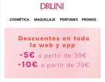Día de la madre en DRUNI: Descuento de 5€, a partir de 39€ o 10€ a partir de 79€