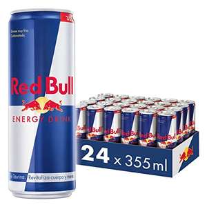 Red Bull Bebida Energética, Regular, 24 x 355ml [22.80€ COMPRA RECURRENTE] [ 24€ COMPRA ÚNICA]