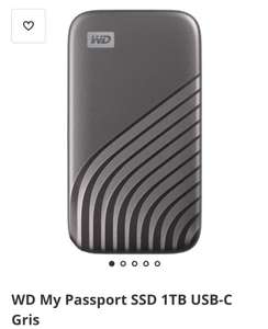 WD My Passport SSD 1TB USB-C Gris ( memoria disco