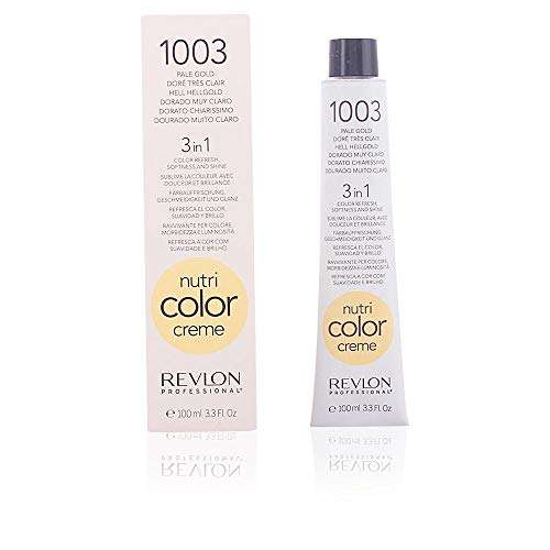 REVLON PROFESSIONAL Nutri Color Cream - Cuidado capilar, color 1003-pale gold, 100 ml