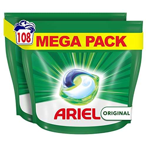 324 pastillas Ariel All-in-One Detergente Lavador