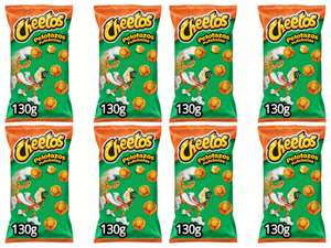 8x Cheetos Pelotazos, 130g, Queso, sin gluten [1'14€/ud]