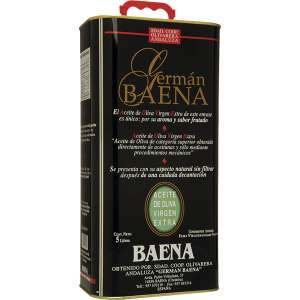GERMAN BAENA - Aceite de oliva virgen extra lata 5 l - 4,84 €/l (comprando dos)