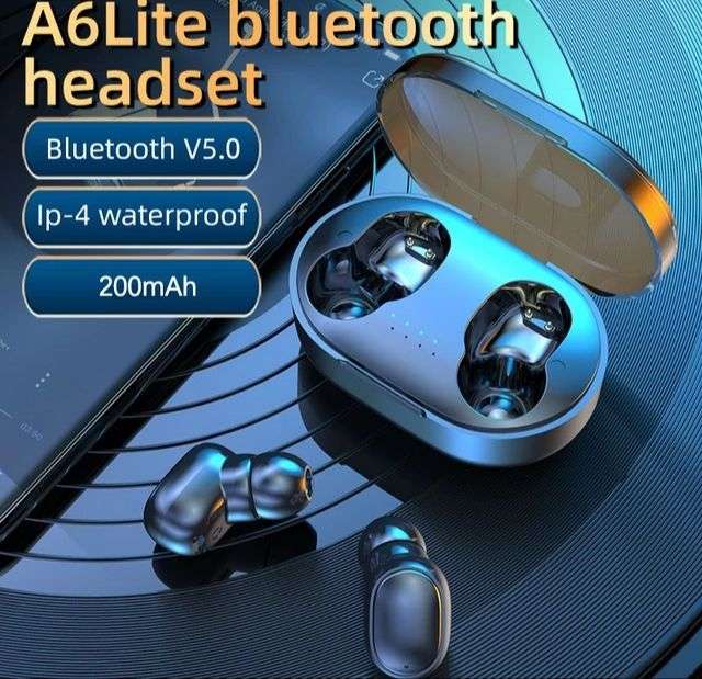 A6s-auriculares inalámbricos con Bluetooth 5,0 (disponible otro modelo)(a mí me sale a 1,79€)