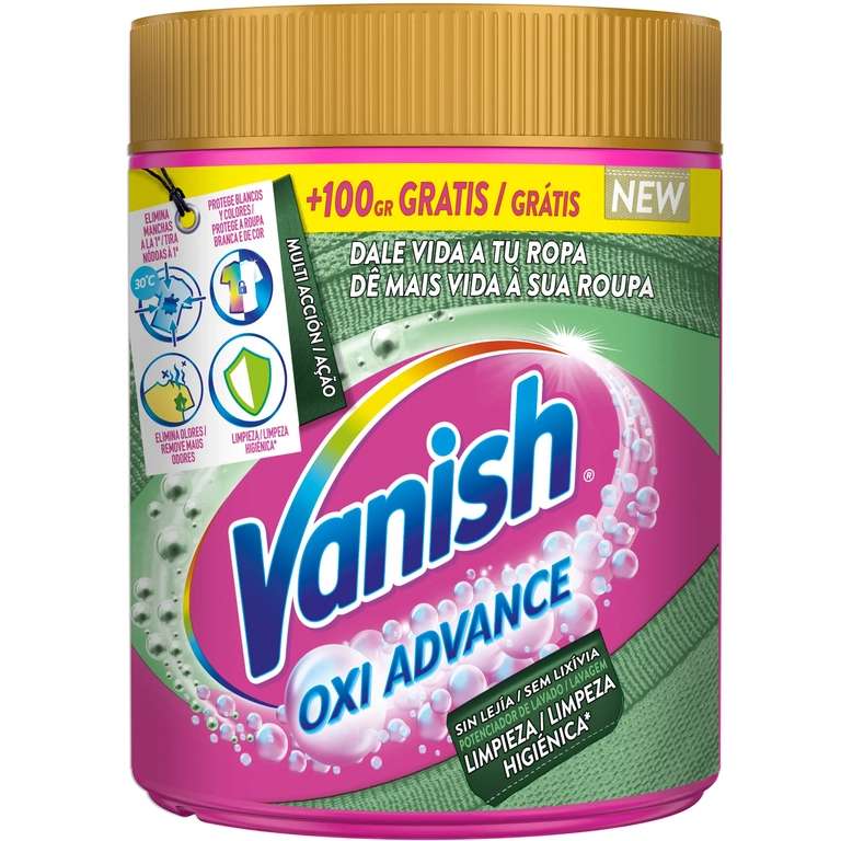3X Vanish Oxi Advance quitamanchas (total 1.5 kg)