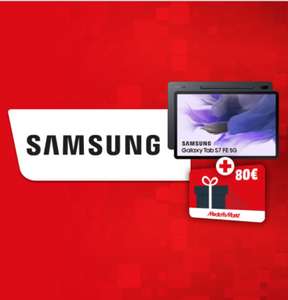 Tarjeta Regalo 80€ Comprando Samsung Galaxy Tab S7 FE