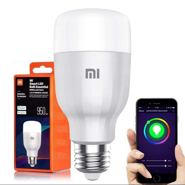 Bombilla inteligente - Xiaomi Mi LED Smart Bulb Essential, 9W