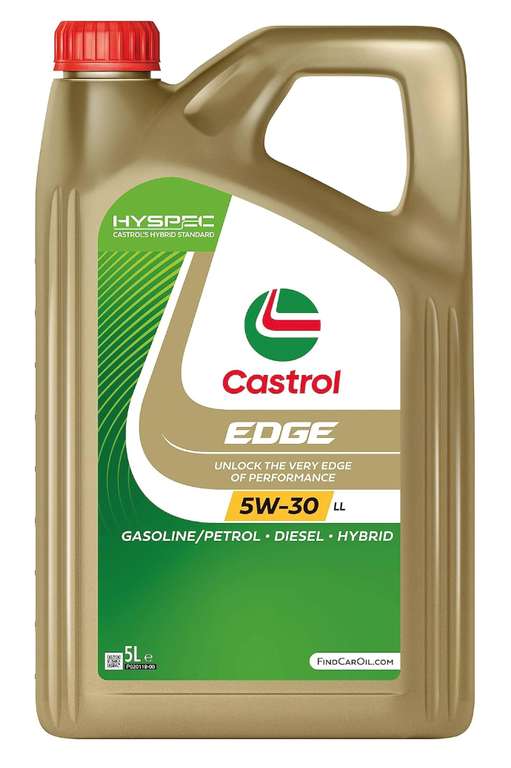 Castrol EDGE 5W-30 LL Aceite de Motor 5L [27,59€ NUEVO USUARIO]