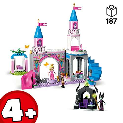 Disney Princesas Castillo de Aurora y Trono de Maléfica - LEGO