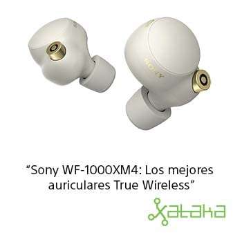 Sony WF-1000XM4 - Auriculares True Wireless con Noise Cancelling, hasta 24 horas de autonomía con el estuche de carga, con micrófono