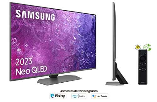 Samsung TV Neo QLED 4K 2023 43QN90C Smart TV de 43" con Quantum Matrix Technology, Procesador Neural 4K con IA, Pantalla Antirreflejos