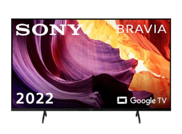 TV LED 55" - Sony 55X81K, 4K HDR, Smart TV (Google TV), Procesador X1, Dolby Vision, Dolby Atmos, Asistentes de voz