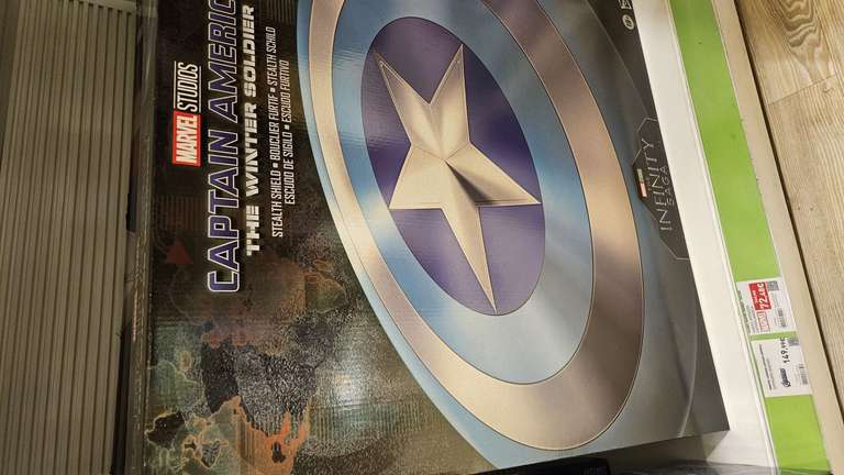 Escudo Capitán América (El Corte Inglés Murcia)