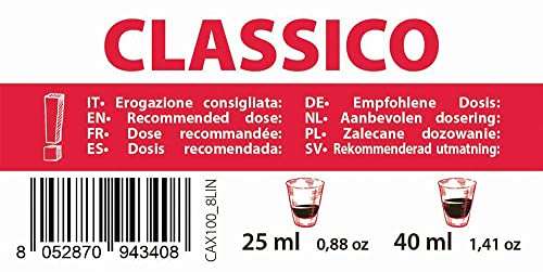 100 capsulas Note d'Espresso - Classico - Cápsulas de Café para las Cafeteras LAVAZZA