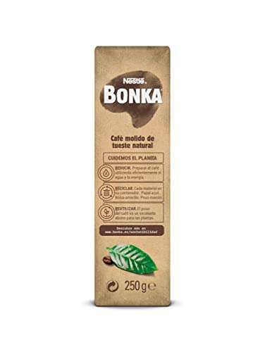 Bonka Café Molido Extrafuerte 250 g - 8 paquetes