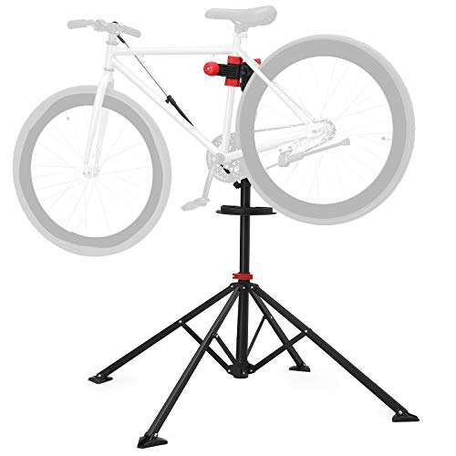 Soporte telescópico Profesional para Bicicleta con Bandeja magnética para Herramientas
