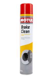 Motul Brake Clean 0,75L MOTUL 106551: Potente desengrasante sin cloro para discos de freno y embragues