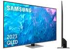 SAMSUNG TV QLED 4K 2023 55Q77C - Smart TV de 55" con Procesador QLED 4K, Motion Xcelerator Turbo+, Q-´Symphony y 100% Volumen de Color
