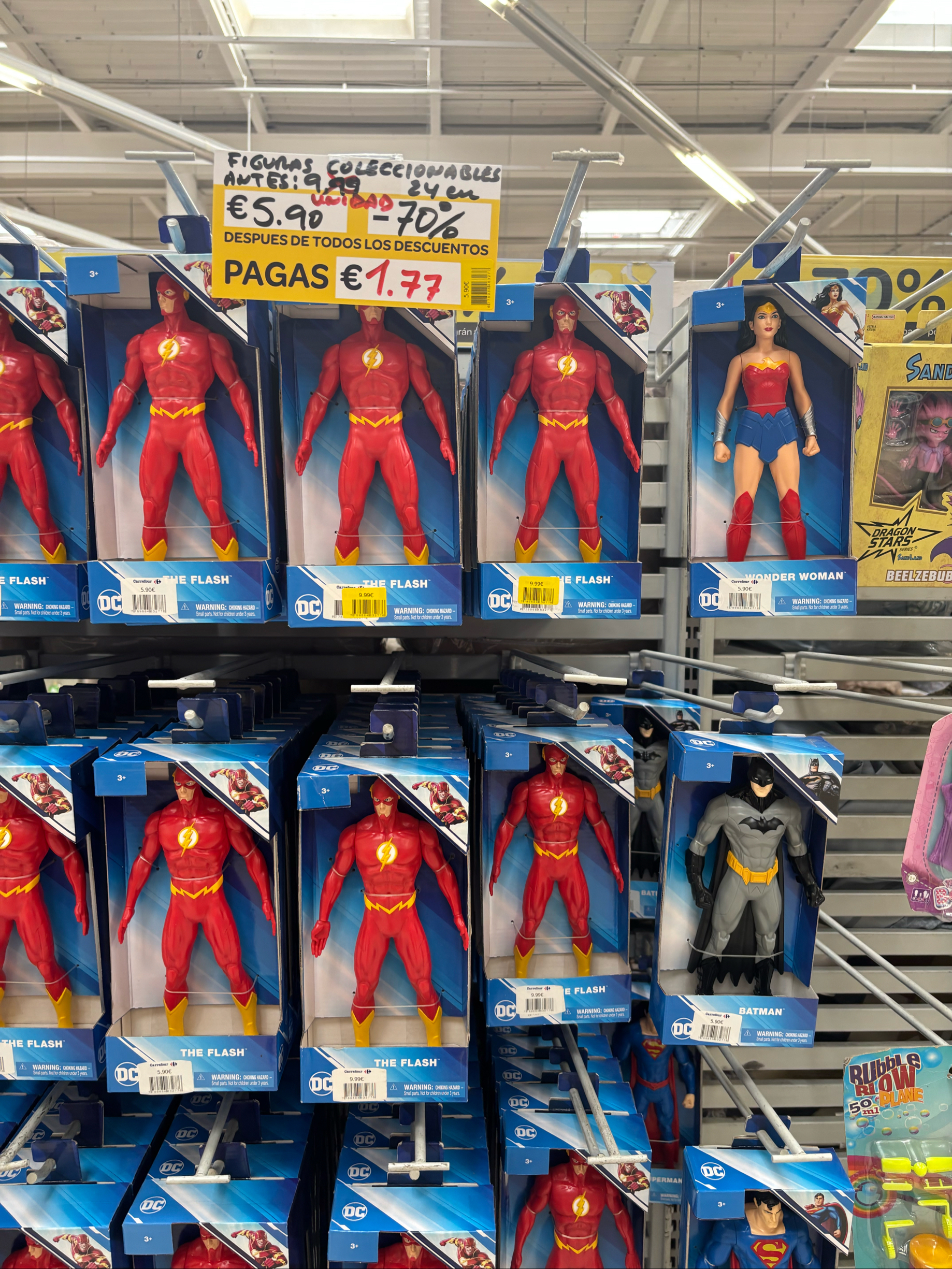 Muñecos superhéroes DC