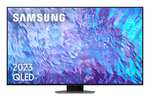SAMSUNG TV QLED 4K 2023 65Q80C - 65 Pulgadas con Direct Full Array, Procesador Neural 4K, Dolby Atmos y Motion Xcelerator Turbo+