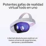 Meta Quest 2 - Gafas de realidad virtual avanzada, todo en uno - 256 GB (Amazon, MediaMarkt y El Corte Inglés)