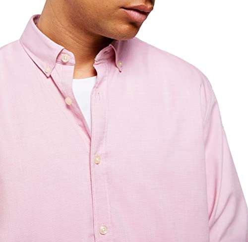 Springfield Camisa Estructura Color Hombre [Tallas de S a XL]