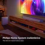 Philips TAB8507/10 Soundbar 3.1 Subwoofer Inalámbrico, Dolby Atmos, Sonido Cinematográfico, HDMI eARC, 600W