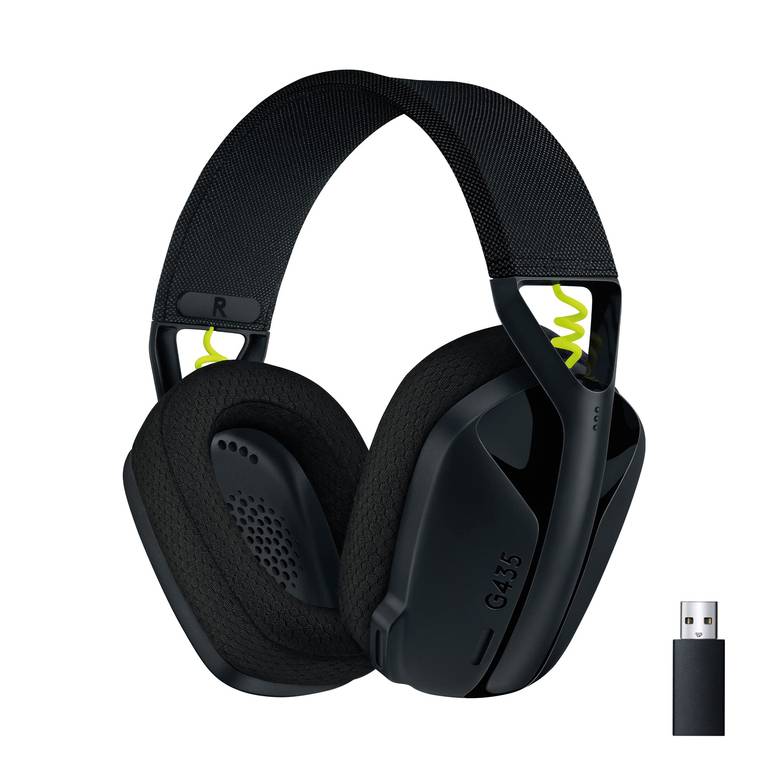 (Reaco – Como nuevo) Logitech G G435 LIGHTSPEED, auriculares inalámbricos y Bluetooth para gaming