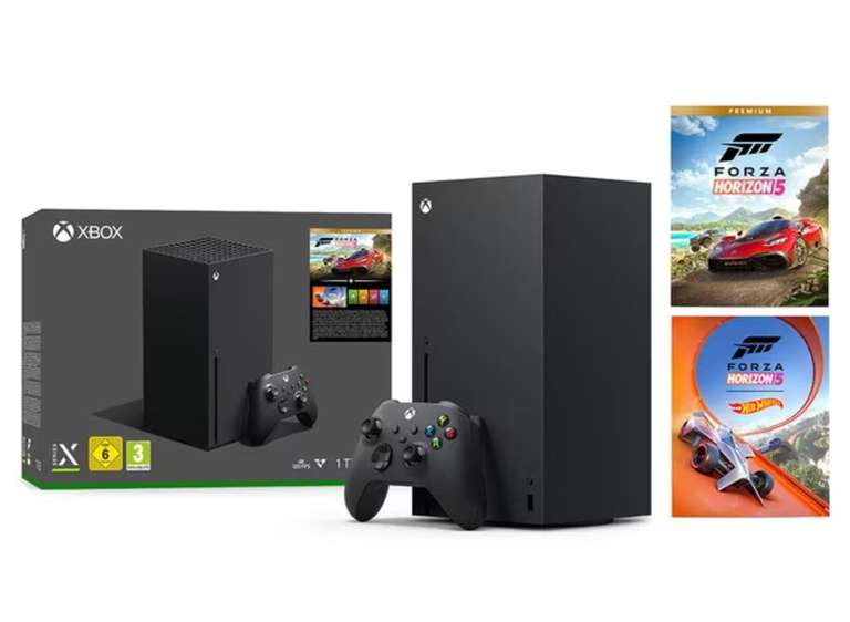 Consola - Microsoft Xbox Series X + Juego Forza Horizon 5 Premium Edition