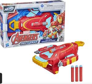 Lanzador Blaster Nerf MechStrike Guantelete Iron Man Los Vengadores Marvel Hasbro