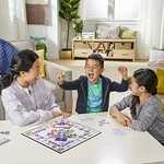 Juego de Mesa Monopoly Junior - Tablero de 2 Caras - 2 Juegos en 1 - Juego Monopoly para niños y niñas - Juegos Infantiles