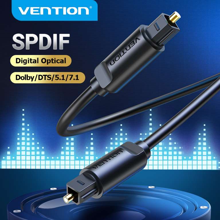 Cable de Audio óptico Digital, Cable Coaxial Toslink SPDIF para Xbox, PS4, amplificadores, reproductor Blu-ray, barra de sonido